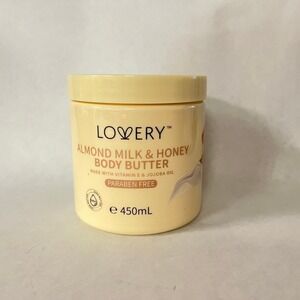New Lovery Almond Milk & Honey Body Butter 450ml / 15.2 oz